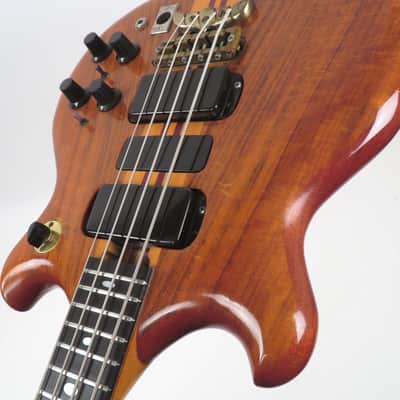 1977 Alembic Series I SSB Short Scale Bass - Figured Koa - Power Supply Included Stanley Clarke image 20