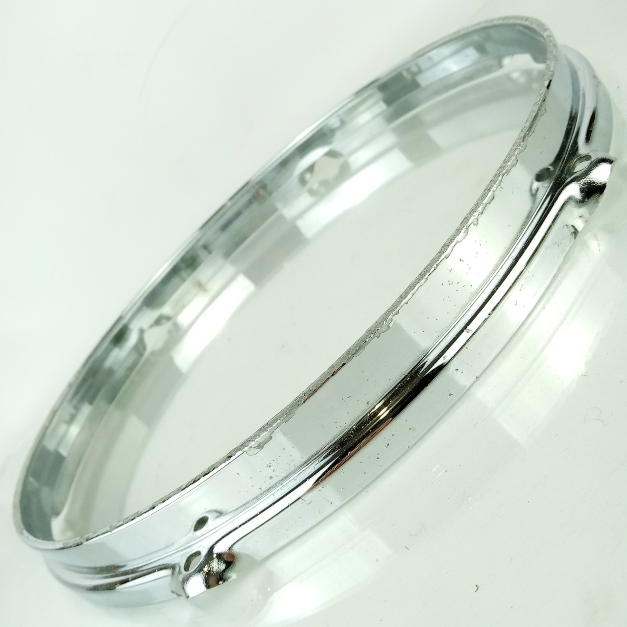 Yamaha 13" Aluminum 6Lug Power Hoop Tom Drum Batter Rim Maple Custom Mark1 Japan — main photograph