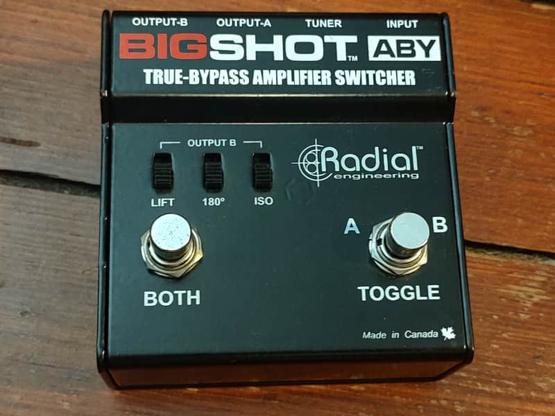 Radial Engineering BigShot ABY Passive True-Bypass Amp Switcher image 1