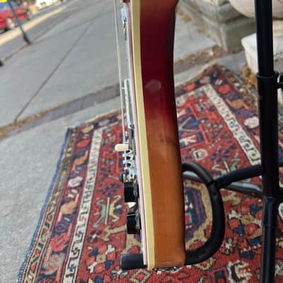 Vintage 1976 Ibanez 2388B (“Ibanbacker”) Maroon/Fireglo Finish (Lawsuit 4001 Model), JBE R4000 Handwound Pickups, w Non Original MIC Tweed Hard Case~A KILLER FULL SCALE BASS image 16