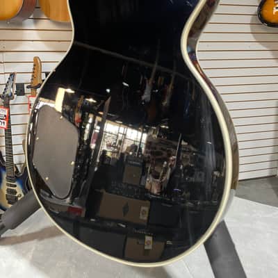 Epiphone Les Paul Custom - Ebony w/Crossrock Hardshell Case image 10