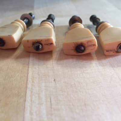 Vintage 1940s Kluson Ukulele Tuners / Friction Pegs - Martin Style 2 image 3