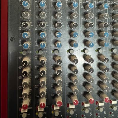 Allen & Heath ZED-R16 16-Channel Firewire Recording Mixer 2010s - Black/Red image 2