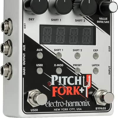 Electro-Harmonix Pitch Fork + Polyphonic Pitch Shifter Effects Pedal image 2