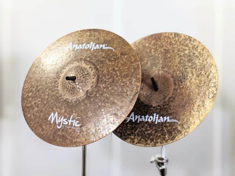 NEW Anatolian 14" Mystic hi-hats (1036/1333g) REDUCED with VIDEO SOUND FILE image 1