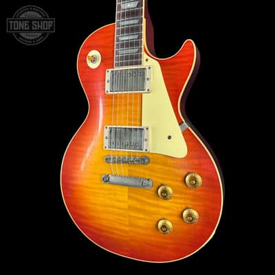 Gibson Custom 1959 Les Paul Standard Reissue Ultra Light Aged Sunrise Teaburst w/case 951301 image 3