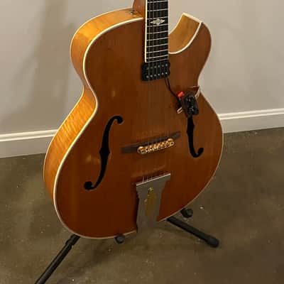 Epiphone Triumph 1945 Custom Florentine Cutaway Blonde image 2