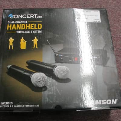 Samson Concert 288 Dual-Channel Wireless Handheld Microphone System image 2
