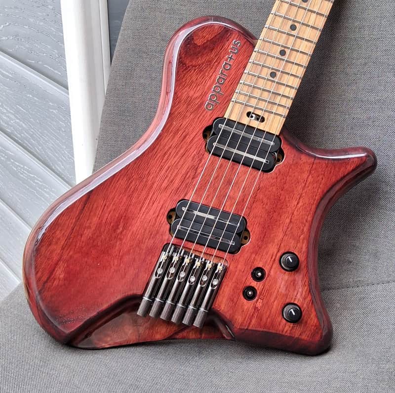 Apparatus New Model 3 | (Pre-Order) Handmade, headless, ergonomic, multiscale guitar image 1