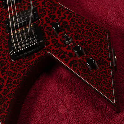 B.C. Rich Stranger Things Limited Edition Eddie's NJ Warlock USA Custom Shop Red Crackle #1 of 100 image 8