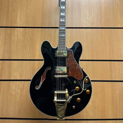 Epiphone Sheraton II – Upgraded w/ Lindy Fralin P92s, Bigsby, Bone Nut w/Hardshell Case image 2