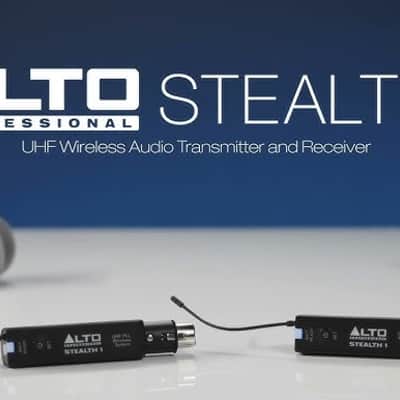Alto Professional Stealth 1 Wireless System/ 1 Year Manufacture Warranty image 4