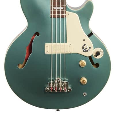 Epiphone Jack Casady Signature Bass Guitar Pelham Blue image 3