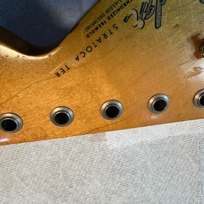 Fender Stratocaster 1966 Fender Stratocaster original neck image 20