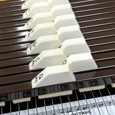 Vintage 1978 Rhythm Band 15-Chord 'ChromAharp' Autoharp with Chipboard Case image 11