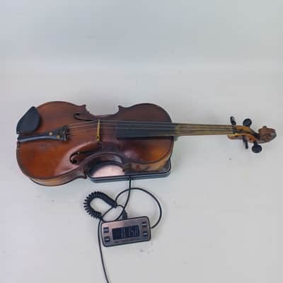 Antwerp the 1st July 1807 Violin 4/4 1-Piece Back +Scherl&Roth Case Vintage 19th image 17