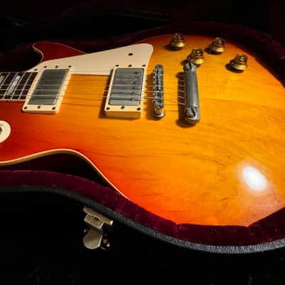 Gibson Custom Shop 1958 LesPaul Standard 2011 - Wash Cherry image 12