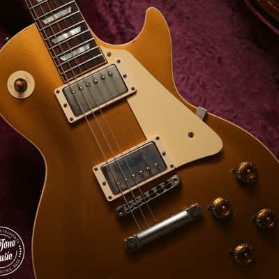 Gibson Les Paul 57' Custom Shop 60th Anniversary Heavy Aged Limited Edition Goldtop image 17