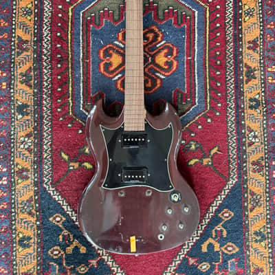 DAKO X Matsumoku (?) SG Aluminum Neck Project Guitar SG 1970s / 2022 - Natural / Poly (?) image 1
