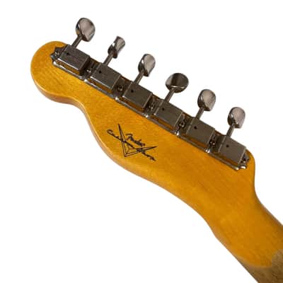 2021 Fender Custom Shop Postmodern Telecaster Journeyman Relic with Closet Classic Hardware - Aged Aztec Gold image 19