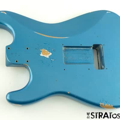 Fender USA Custom Shop Custom Strat Pro 2025 Relic BODY Aged Lake Placid Blue image 2