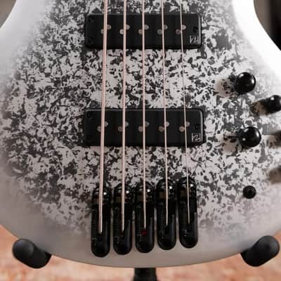 Ibanez BTB25TH5SLM 5-String Bass Guitar - Silver Blizzard Matte image 12