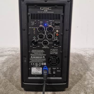 QSC K8 - Active Loudspeaker - Black - Good w/ Cables image 3