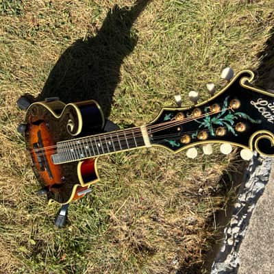 The Loar LM-700 Supreme F-Style Mandolin - Vintage Sunburst image 14