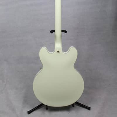 Epiphone Inspired By Gibson Custom Shop 1959 ES-355 Semi-Hollow Electric Guitar, Classic White w/ Case image 5