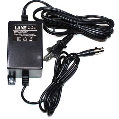 Replacement Power Supply for HARBINGER L502, L802, L1202, L1402 Mixer Mini 3 Pin image 1