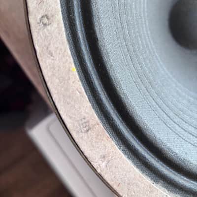 1963 Celestion Vox Blue T530 12” Alnico Speaker Pulsonic Cone 8 ohm vintage image 14
