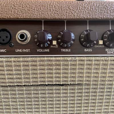Fender Acoustasonic Junior 2-Channel 2 x 40-Watt 2x8" Acoustic Guitar Amp 1997 - 2003 - Brown image 3