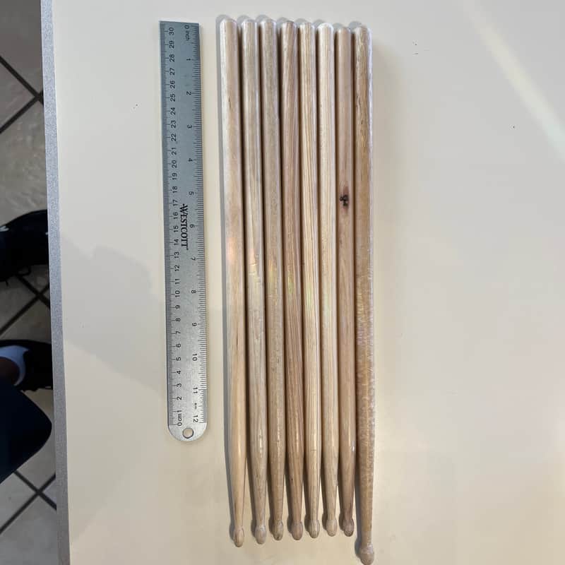 Generic Drum sticks 2000’s - 8 total image 1