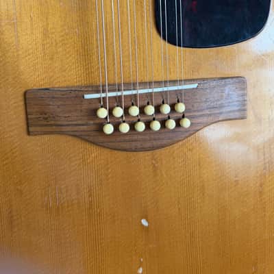 Yamaha FG-230 12-String Jumbo Dreadnought 1968 - 1972 - Natural image 5