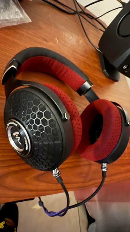 Focal Clear Pro MG Open Back Headphones - 55 Ohms 2021 - Present - Black / Red