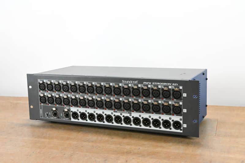 Soundcraft Mini Stagebox 32i EU 32-Channel Digital Stage Box CG011NH image 1