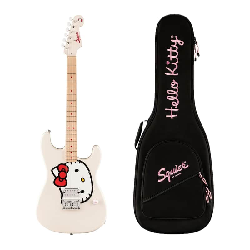 Squier Hello Kitty Stratocaster 2024 - 2025 - White image 1