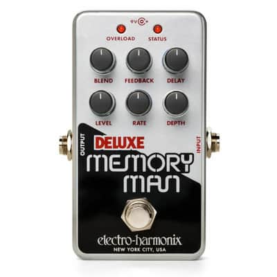 Electro-Harmonix EHX Nano Deluxe Memory Man Analog Delay/Chorus/Vibrato Effects Pedal image 1