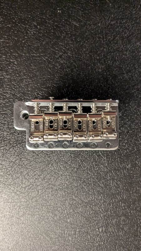 Fender Vintage Bridge Assembly - Chrome image 1