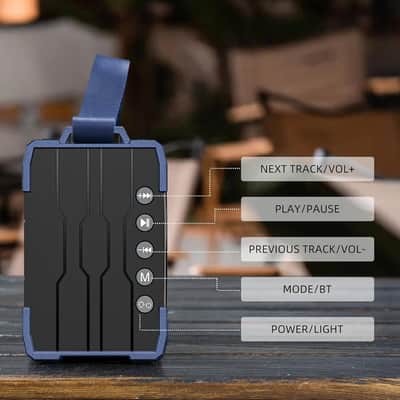 LEKATO Bluetooth Speaker, Portable Transparent Wireless Speakers with Bass, Shower Speaker Mixed RGB Light, 25W HD Stereo Sound, 12H+ Playtime, Waterproof Party Speaker Gifts for Travel Outdoor Beach image 5