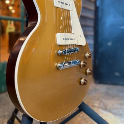 Gibson Les Paul Traditional Pro Split-Coil P-90 Electric Guitar Gold Top w/Case image 10