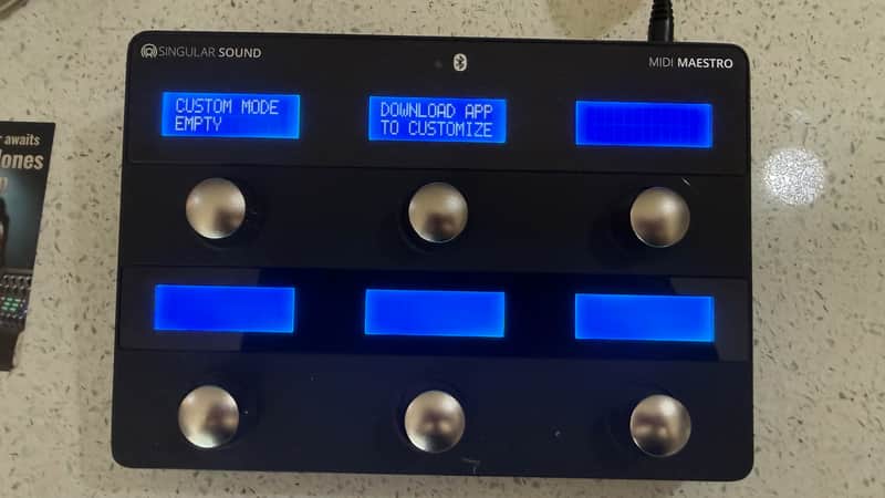 Singular Sound MIDI Maestro MIDI Foot Controller / Wireless Pedalboard Controller image 1