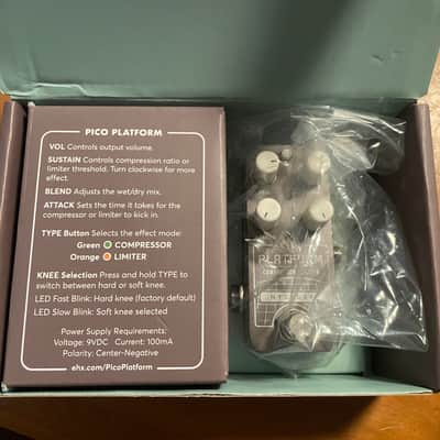 Electro-Harmonix Pico Platform Compressor / Limiter 2023 - Present - Grey image 3