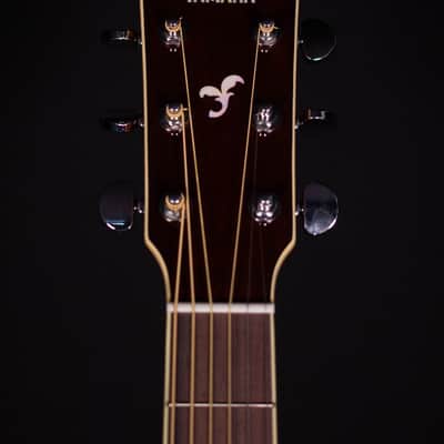Yamaha FG830 Folk Acoustic Guitar, Autumn Burst image 9