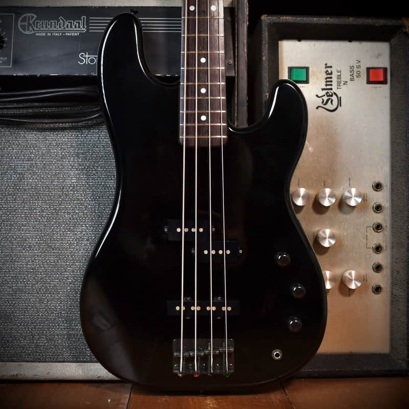 Fender MIJ Jazz Bass Special PJ36 Black 1986 image 1