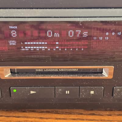 Sony MDS-JA3ES minidisc player recorder deck Early or mid-1990s - Black image 19