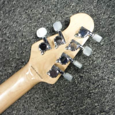 Sterling By Music Man JP100D John Petrucci Signature Series Electric Guitar  Trans Black image 3
