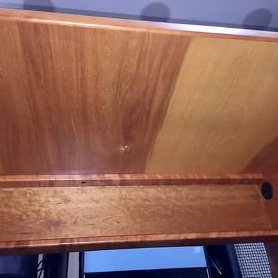 Argosy-Style CHERRY HARDWOOD Console Studio Desk With A - 10 Rack Space SIDECAR - SUN CITY CENTER, FLA.  33573 LOCAL PICKUP ONLY!  REDUCED FOR IMMEDIATE SALE! image 14