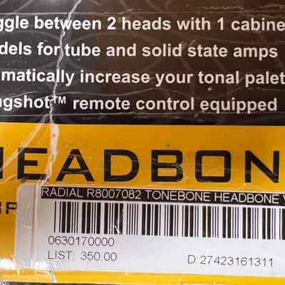 Radial Tonebone Headbone VT 2010s - Yellow image 13