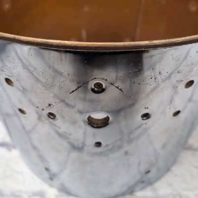 Slingerland 15 Crome Over Wood Drum Shell 15x12" image 2